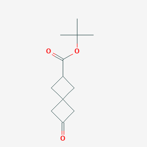 molecular formula C12H18O3 B2944531 Tert-butyl 2-oxospiro[3.3]heptane-6-carboxylate CAS No. 2445793-77-9