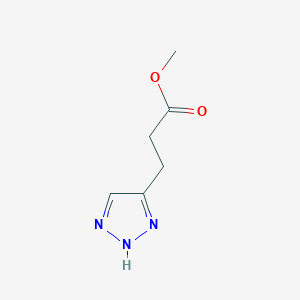 Methyl 3-(1H-1,2,3-triazol-5-yl)propanoate
