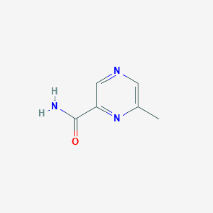 molecular formula C14H14F5NO4 B2944672 6-Methylpyrazine-2-carboxamide CAS No. 5521-62-0