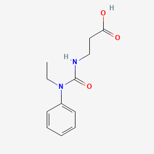 N-[ethyl(phenyl)carbamoyl]-beta-alanine