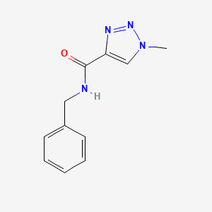 N-benzyl-1-methyl-1H-1,2,3-triazole-4-carboxamide