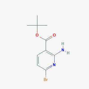 Tert-butyl 2-amino-6-bromopyridine-3-carboxylate