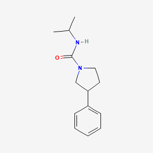 N-isopropyl-3-phenylpyrrolidine-1-carboxamide