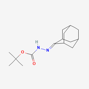 molecular formula C15H24N2O2 B2944894 N'-(adamantan-2-ylidene)(tert-butoxy)carbohydrazide CAS No. 72620-76-9