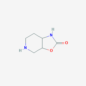 molecular formula C6H10N2O2 B2944924 Hexahydrooxazolo[5,4-c]pyridin-2(1H)-one CAS No. 1427263-74-8