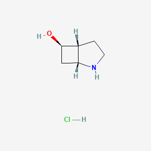 molecular formula C6H12ClNO B2945064 rac-(1R,5R,6R)-2-Azabicyclo[3.2.0]heptan-6-ol hydrochloride CAS No. 2095192-16-6