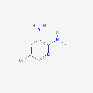 B2945314 5-Bromo-N2-methylpyridine-2,3-diamine CAS No. 70232-59-6; 89415-54-3