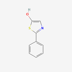 molecular formula C9H7NOS B2945472 2-Phenyl-1,3-thiazol-5-ol CAS No. 151622-71-8