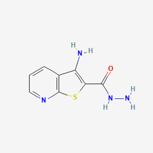 3-Aminothieno[2,3-b]pyridine-2-carbohydrazide