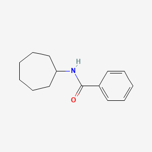 molecular formula C14H19NO B2945840 N-cycloheptylbenzamide CAS No. 31510-13-1