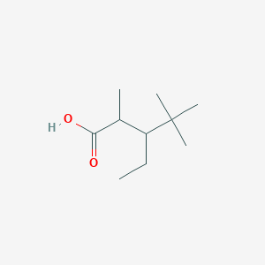 molecular formula C10H20O2 B2945971 3-Ethyl-2,4,4-trimethylvaleric acid CAS No. 67731-86-6