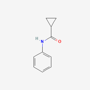 molecular formula C10H11NO B2946353 N-phenylcyclopropanecarboxamide CAS No. 2759-52-6