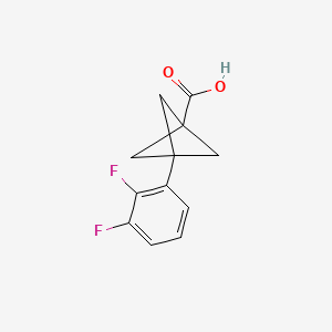 3-(2,3-Difluorophenyl)bicyclo[1.1.1]pentane-1-carboxylic acid