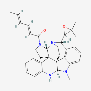 molecular formula C32H36N4O2 B2946869 Communesin B CAS No. 148439-46-7