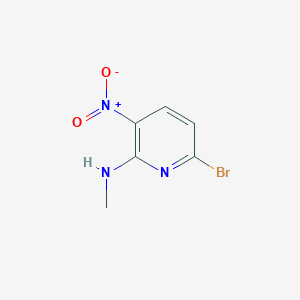 molecular formula C6H6BrN3O2 B2946958 6-Bromo-n-methyl-3-nitropyridin-2-amine CAS No. 924293-34-5