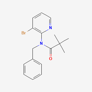 N-Benzyl-N-(3-bromopyridin-2-yl)pivalamide