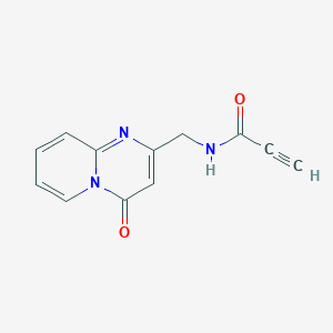 N-[(4-Oxopyrido[1,2-a]pyrimidin-2-yl)methyl]prop-2-ynamide