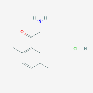 2-Amino-1-(2,5-dimethylphenyl)ethan-1-one hydrochloride