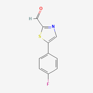 5-(4-Fluorophenyl)thiazole-2-carbaldehyde
