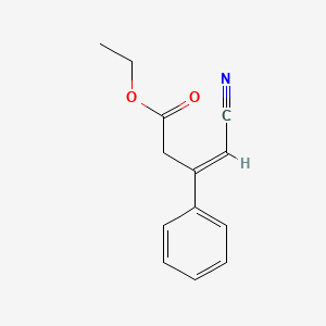 Ethyl 4-cyano-3-phenylbut-3-enoate