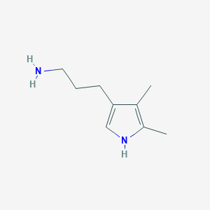3-(4,5-Dimethyl-1H-pyrrol-3-yl)propan-1-amine