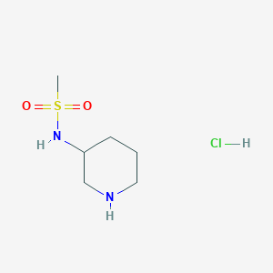 N-(piperidin-3-yl)methanesulfonamide hydrochloride