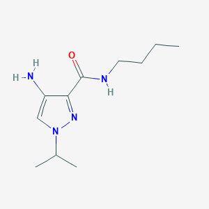 4-Amino-N-butyl-1-isopropyl-1H-pyrazole-3-carboxamide