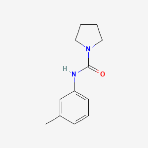 molecular formula C12H16N2O B2947336 N-(3-methylphenyl)pyrrolidine-1-carboxamide CAS No. 35799-26-9