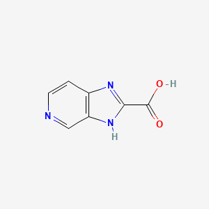 molecular formula C7H5N3O2 B2947423 3H-imidazo[4,5-c]pyridine-2-carboxylic acid CAS No. 91996-99-5