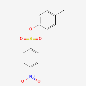 molecular formula C13H11NO5S B2947459 p-Tolyl 4-nitrobenzenesulfonate CAS No. 321578-69-2