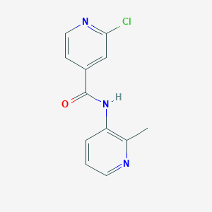molecular formula C12H10ClN3O B2947516 2-Chloro-N-(2-methylpyridin-3-YL)pyridine-4-carboxamide CAS No. 1436187-17-5