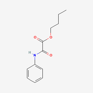molecular formula C12H15NO3 B2947651 butyl 2-oxo-2-(phenylamino)acetate CAS No. 38285-80-2