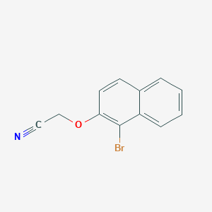 2-(1-Bromo-2-naphthyloxy)ethanenitrile