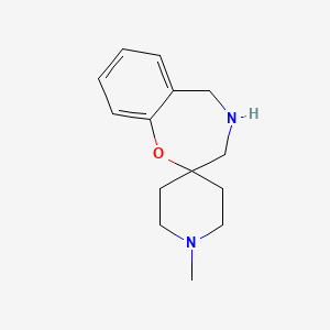 1'-methyl-4,5-dihydro-3H-spiro[1,4-benzoxazepine-2,4'-piperidine]