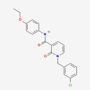 1-(3-chlorobenzyl)-N-(4-ethoxyphenyl)-2-oxo-1,2-dihydropyridine-3-carboxamide