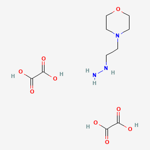 4-(2-Hydrazinoethyl)morpholine dioxalate