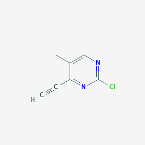 2-Chloro-4-ethynyl-5-methylpyrimidine