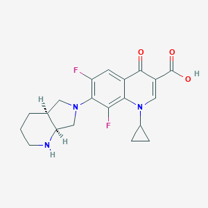 molecular formula C20H21F2N3O3 B029483 8-Desmethoxy-8-fluoro Moxifloxacin CAS No. 151213-15-9