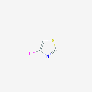 molecular formula C3H2INS B2948396 4-Iodo-1,3-thiazole CAS No. 108306-60-1