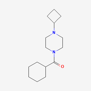 (4-Cyclobutylpiperazin-1-yl)(cyclohexyl)methanone