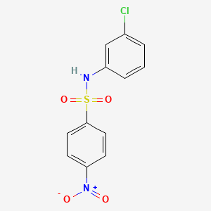 N-(3-chlorophenyl)-4-nitrobenzenesulfonamide