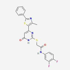 3-(5-methyl-1,2,4-oxadiazol-3-yl)-N-(3-methylphenyl)benzenesulfonamide