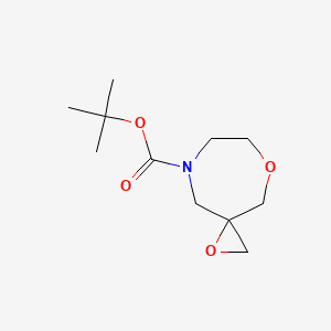 Tert-butyl 1,5-dioxa-8-azaspiro[2.6]nonane-8-carboxylate