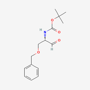 molecular formula C15H21NO4 B2948544 (S)-tert-butyl 3-(benzyloxy)-1-oxopropan-2-ylcarbamate CAS No. 79069-54-8