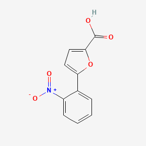 molecular formula C11H7NO5 B2948690 5-(2-nitrophenyl)furan-2-carboxylic acid CAS No. 29048-34-8