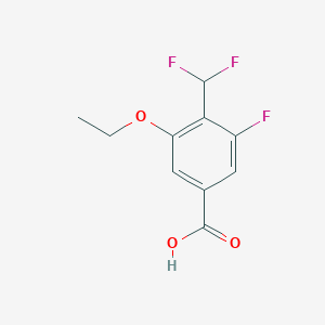 4-(Difluoromethyl)-3-ethoxy-5-fluorobenzoic acid