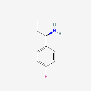 molecular formula C9H12FN B2948711 (R)-1-(4-Fluorophenyl)propan-1-amine CAS No. 239105-45-4