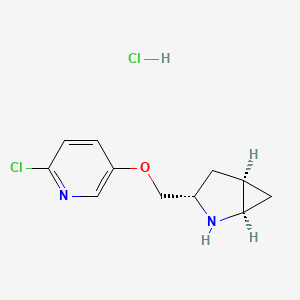 molecular formula C11H14Cl2N2O B2948740 SUVN-911 CAS No. 2414674-71-6
