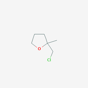 molecular formula C6H11ClO B2948792 2-(Chloromethyl)-2-methyloxolane CAS No. 99839-65-3