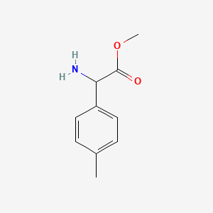 molecular formula C10H13NO2 B2948823 Methyl 2-amino-2-(4-methylphenyl)acetate CAS No. 179814-89-2